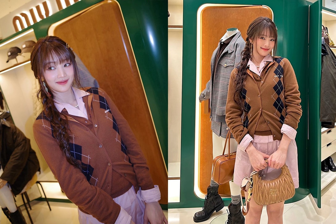 由女星到街上的女生：整个韩国也在风靡这图案！这个秋冬就入手一件Argyle菱形纹单品