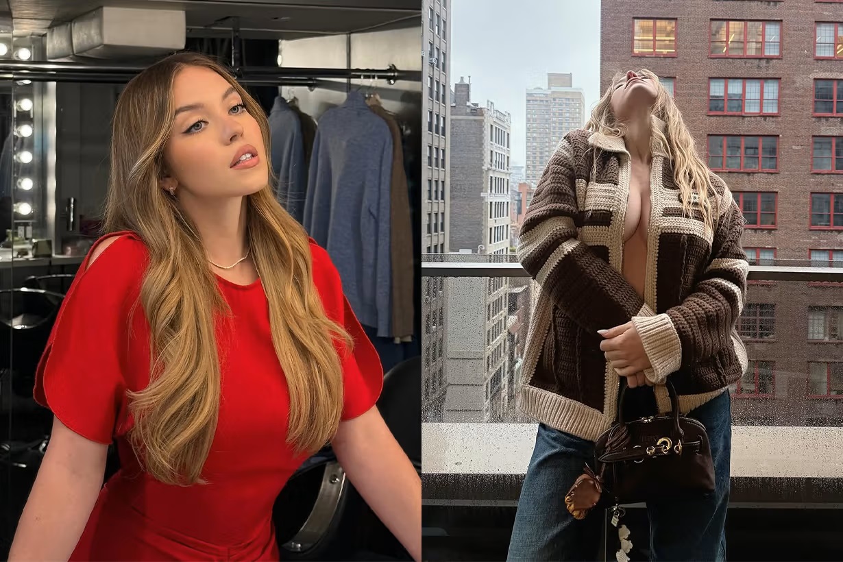 Sydney Sweeney（西德妮·斯威尼）纽约天台大片引热议，她用演技打破“花瓶”标签！