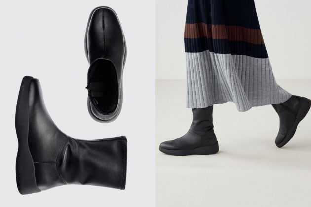 三款UNIQLO：C 秋冬系列推出的超级百搭鞋款：在日本已经抢不到了这款超可爱包头鞋！